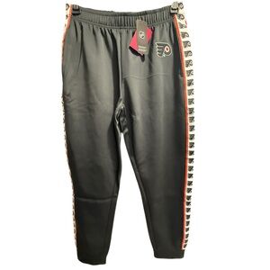 Philadelphia‎ Flyers track pants (or joggers/sweatpants), Black, Large